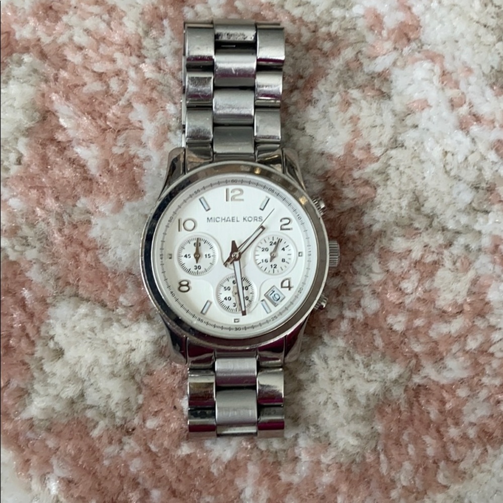 Silver Michael Kors watch
